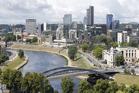 aerial photo of city thumbnail