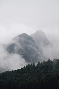 white fog on black mountain thumbnail