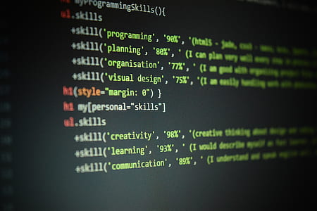 computer programming language screengrab thumbnail