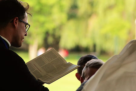 man reading book thumbnail