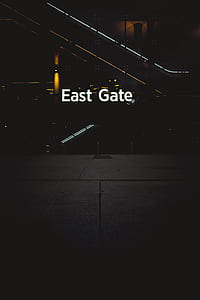 East Gate neon signage thumbnail