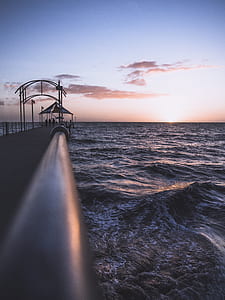 people standing on dock thumbnail