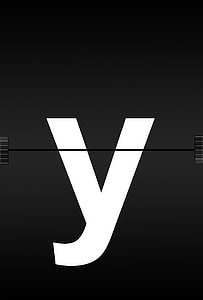 close-up photo of white letter y illustration thumbnail