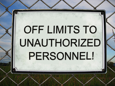 off limits to unauthorized personnel signage thumbnail
