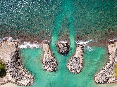 aerial view of body of water thumbnail