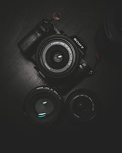 black Sony camera on board thumbnail