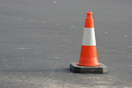 orange and white traffic cone thumbnail