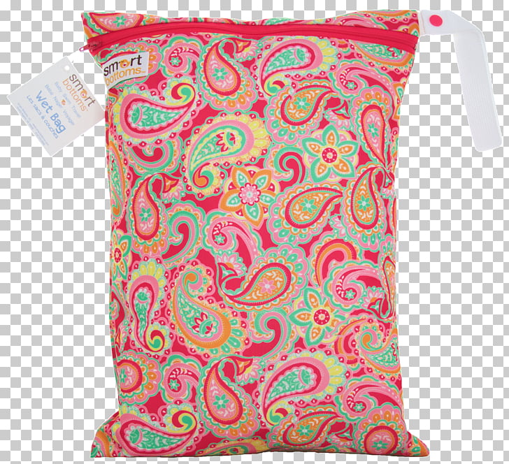 Paisley Throw Pillows Cushion Pink M Pillow Png Clipart Free