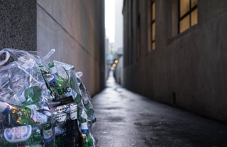 bottle in pack on pavement road thumbnail