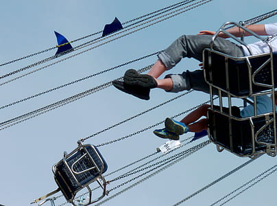Person Wearing Pirate Black Yeezy Boost 350 during Blue Sky thumbnail