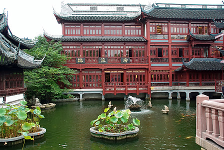 long-angle photography of temple over body of water thumbnail