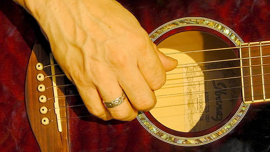 person playing guitar thumbnail