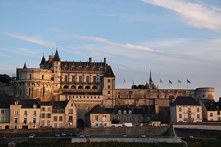 concrete castle with flags thumbnail