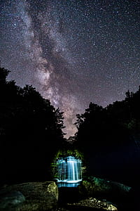 waterfalls in dim light thumbnail