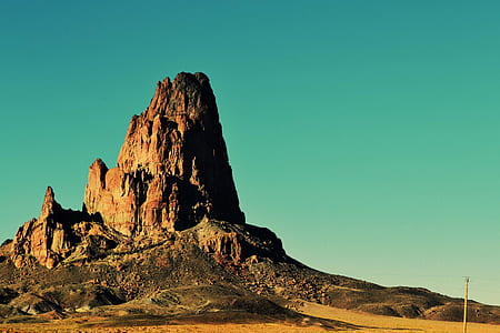 brown mountain during daytime thumbnail