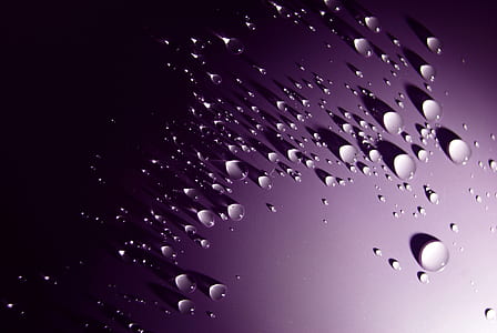 macro shot photography of water drops thumbnail