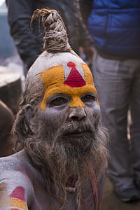 man wearing face paint thumbnail