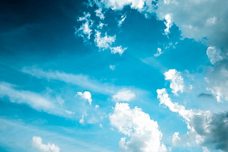 sky, clouds, high, white thumbnail