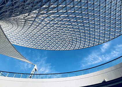 building, architecture, sky, blue thumbnail