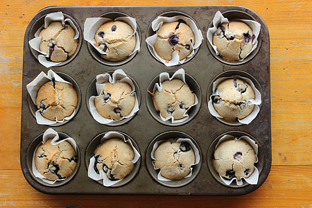 cookies on black muffin tin thumbnail