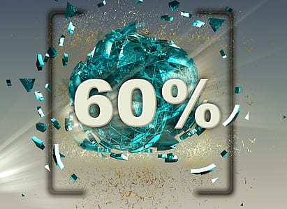 green gemstone with 60% text overlay thumbnail