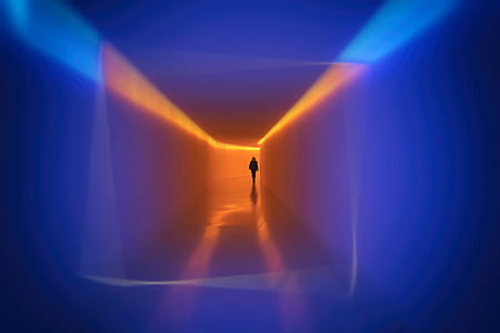 person walking on hallway thumbnail