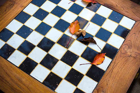 black and white checkered game board thumbnail