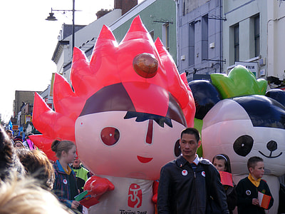 St. Patricks Day Parade in Bray, Ireland thumbnail