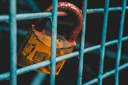brown padlock in macro lens photography thumbnail
