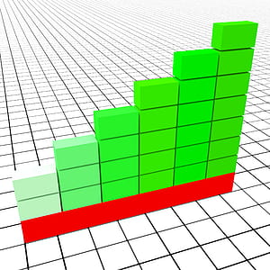 Increase Graph Indicating Progress Report And Graphics thumbnail
