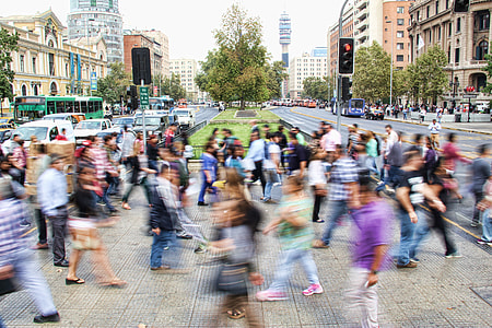 people walking on street surround with buildings during daytime thumbnail