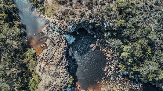 aerial view of body of water during daytime thumbnail