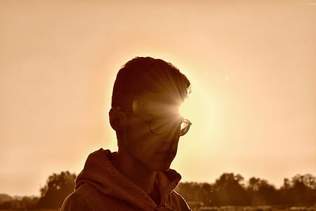 silhouette photo of a man thumbnail