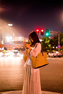 woman wearing pink dress thumbnail