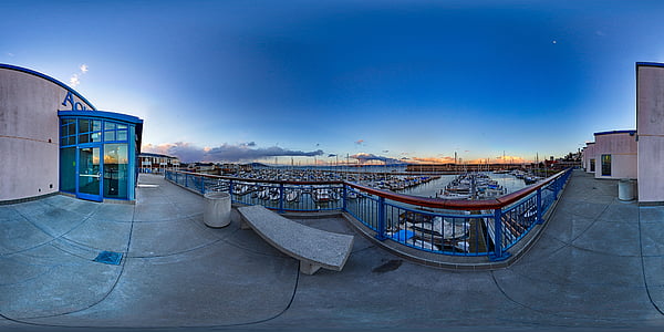 widescreen photography of building rooftop thumbnail