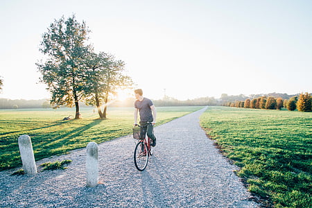 man riding bicycle thumbnail