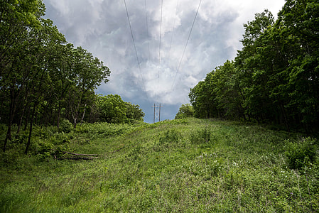 Stormclouds forming on the trail thumbnail
