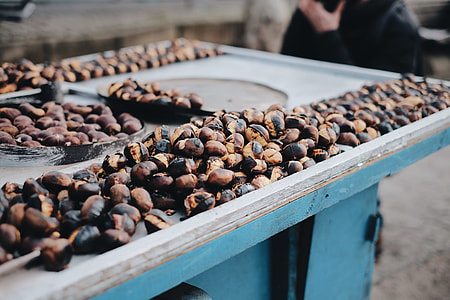 nuts on blue cart thumbnail
