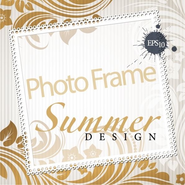 Elegant Design Of The Text Box Decorative Shading Pattern Vector 2