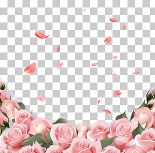 Rose Flower Wedding invitation Pink, Pink Rose, pink rose flowers illustration PNG clipart