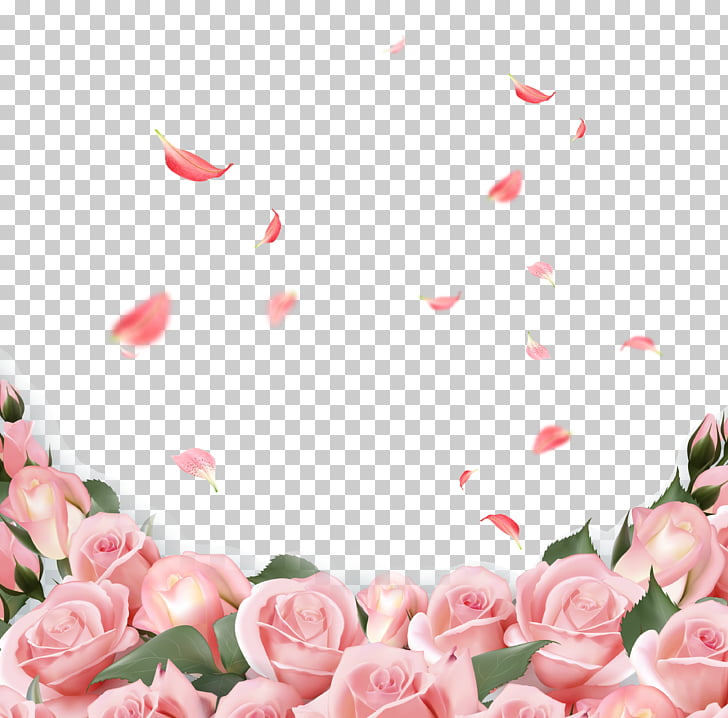 Rose Flower Wedding invitation Pink, Pink Rose, pink rose flowers illustration PNG clipart