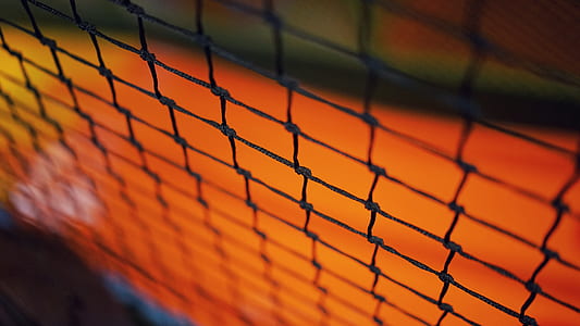 close-up photo of black net thumbnail