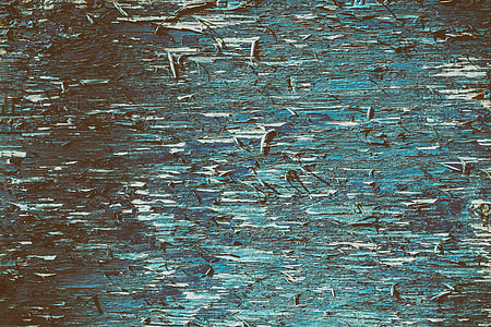 Scratched blue texture on wood thumbnail