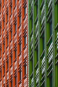 green and orange metal building facade thumbnail