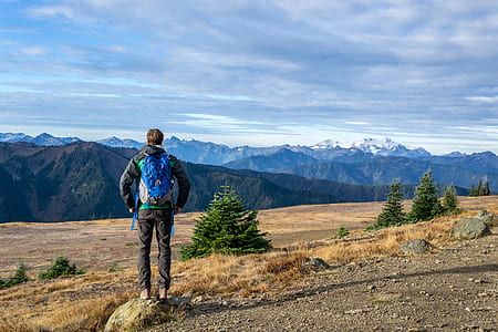 man standing on open field thumbnail
