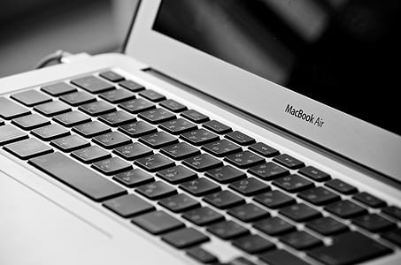 MacBook Air with black screen thumbnail
