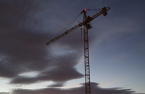 clouds, construction, crane thumbnail