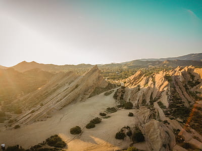 aerial view photography of snow mountain thumbnail