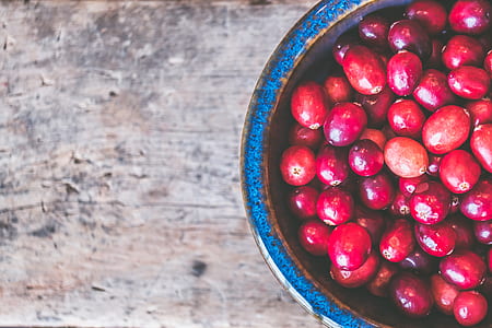 Bowl of Red Round Fruits thumbnail