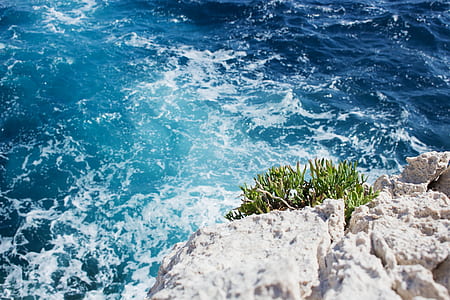 cliff near body of water thumbnail